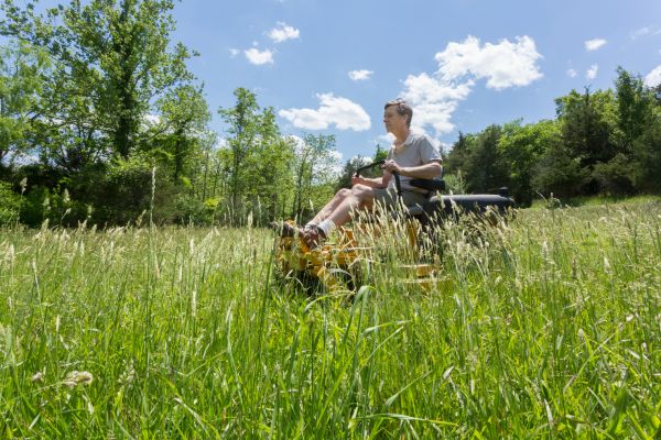 Tall Grass Mowing in Prescott Valley